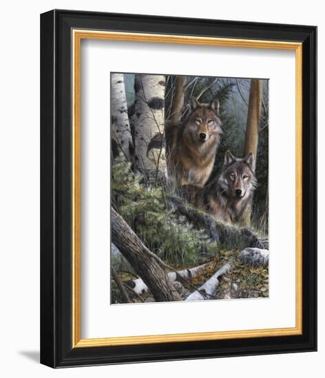 Watchful Eyes-Kevin Daniel-Framed Art Print