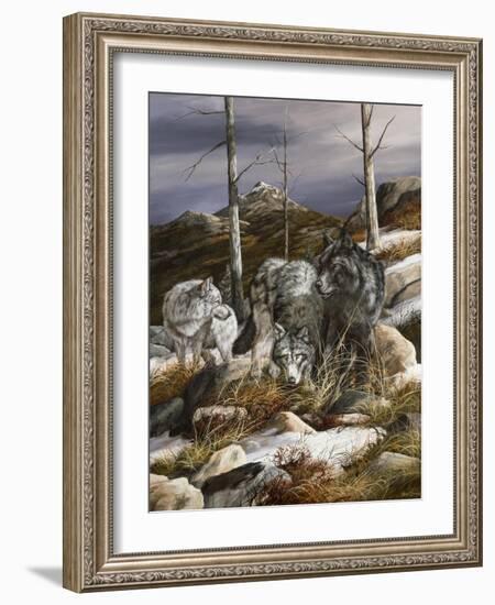 Watchful Scouts-Trevor V. Swanson-Framed Giclee Print