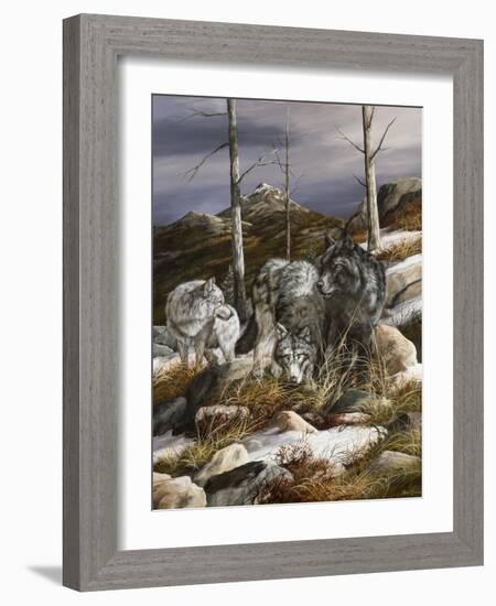 Watchful Scouts-Trevor V. Swanson-Framed Giclee Print