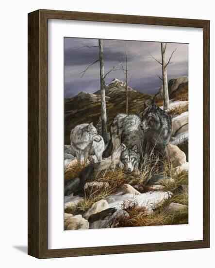 Watchful Scouts-Trevor V. Swanson-Framed Giclee Print