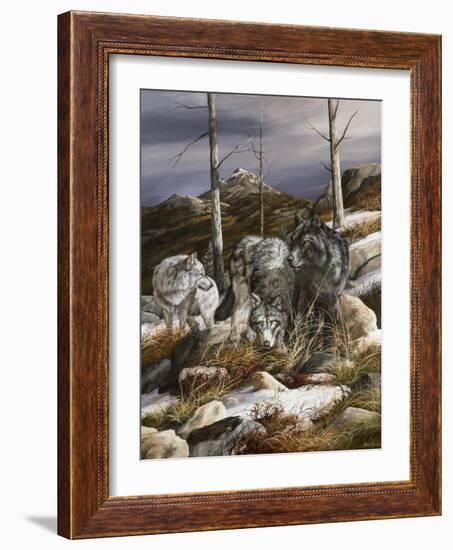 Watchful Scouts-Trevor V. Swanson-Framed Giclee Print