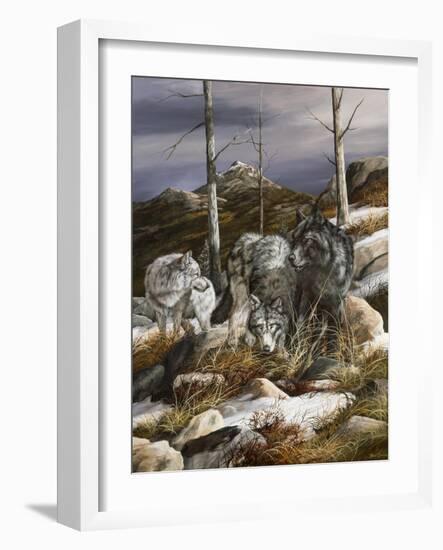 Watchful Scouts-Trevor V. Swanson-Framed Giclee Print