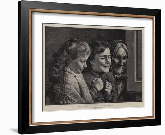 Watching a Punch and Judy Show-Gaetano Bellei-Framed Giclee Print