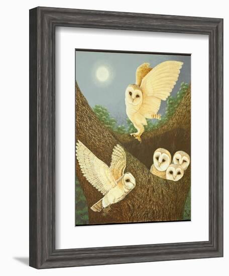 Watching and Waiting, 2013-Pat Scott-Framed Giclee Print