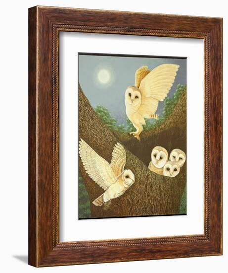 Watching and Waiting, 2013-Pat Scott-Framed Giclee Print