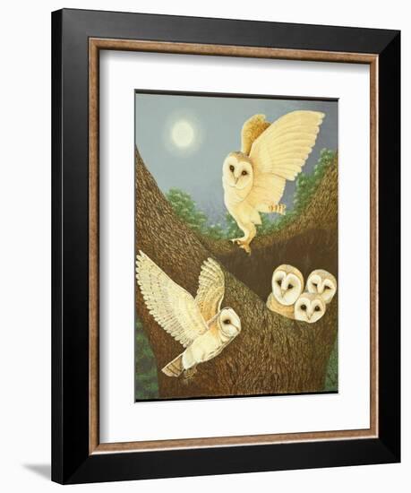 Watching and Waiting, 2013-Pat Scott-Framed Giclee Print