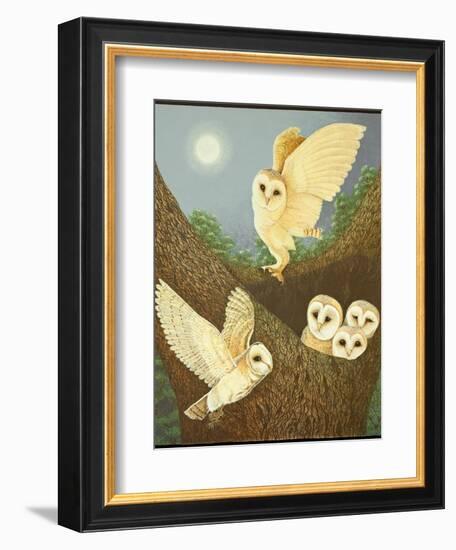 Watching and Waiting, 2013-Pat Scott-Framed Giclee Print