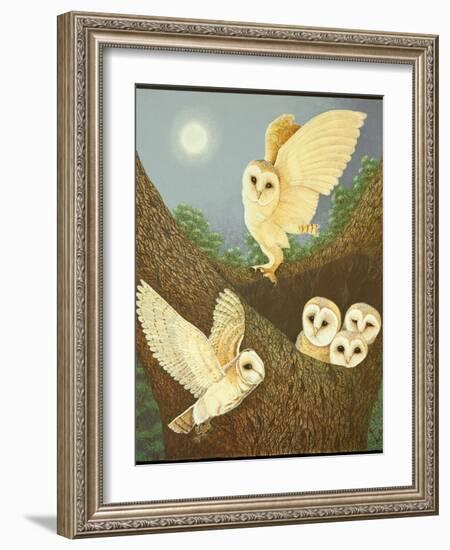 Watching and Waiting, 2013-Pat Scott-Framed Giclee Print