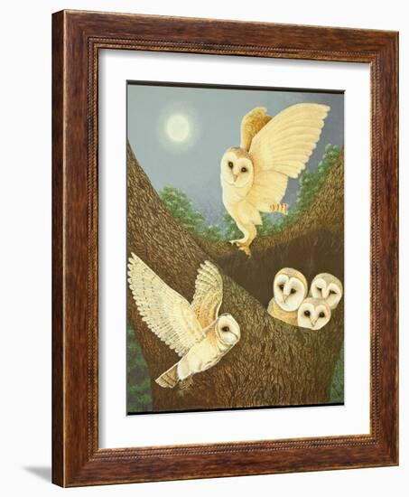 Watching and Waiting, 2013-Pat Scott-Framed Giclee Print