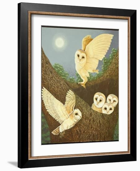 Watching and Waiting, 2013-Pat Scott-Framed Giclee Print