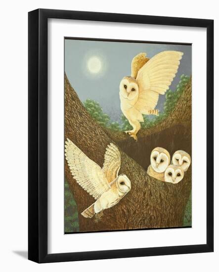 Watching and Waiting, 2013-Pat Scott-Framed Giclee Print