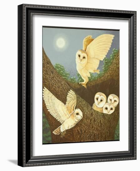 Watching and Waiting, 2013-Pat Scott-Framed Giclee Print