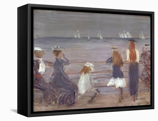 Watching Cowes Regatta, 1892-Philip Wilson Steer-Framed Premier Image Canvas