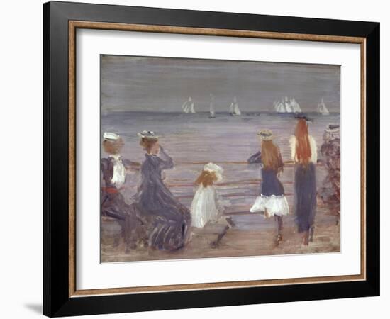 Watching Cowes Regatta, 1892-Philip Wilson Steer-Framed Giclee Print