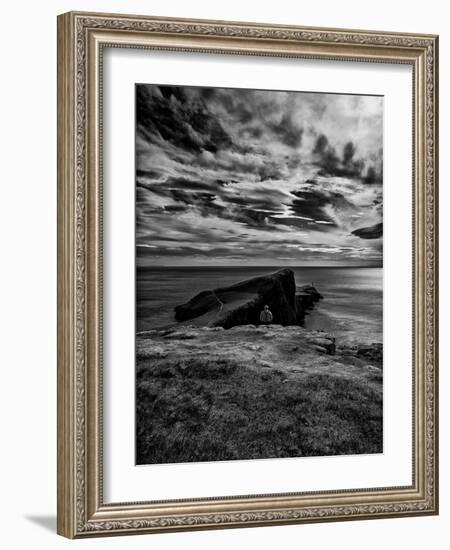 Watching Neist Point-Rory Garforth-Framed Photographic Print