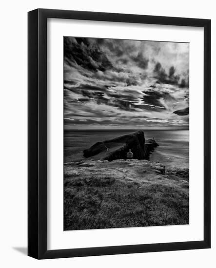 Watching Neist Point-Rory Garforth-Framed Photographic Print