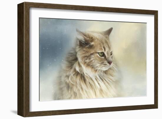 Watching Snow Fall-Jai Johnson-Framed Giclee Print