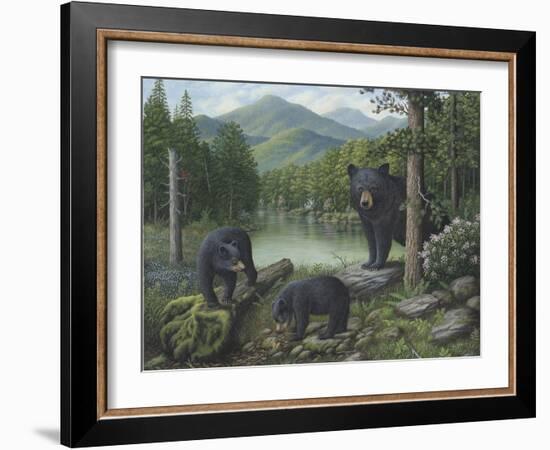 Watching the Cubs Play-Robert Wavra-Framed Giclee Print