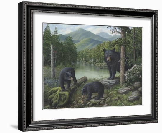 Watching the Cubs Play-Robert Wavra-Framed Giclee Print