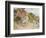 Watching the Ducks (Pencil and W/C on Paper)-William Stephen Coleman-Framed Giclee Print