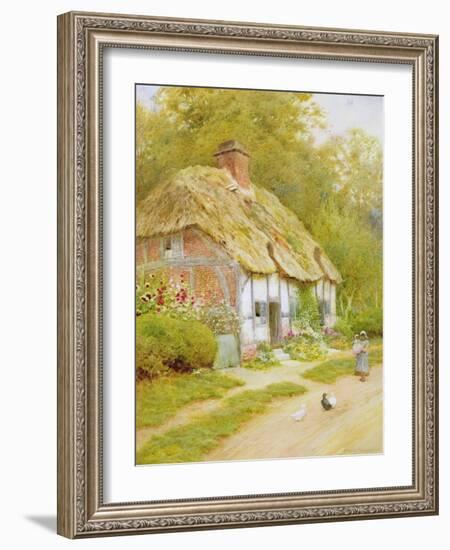 Watching the Ducks-Arthur Claude Strachan-Framed Premium Giclee Print