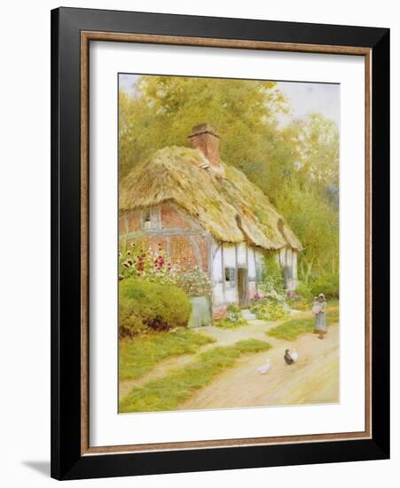 Watching the Ducks-Arthur Claude Strachan-Framed Premium Giclee Print