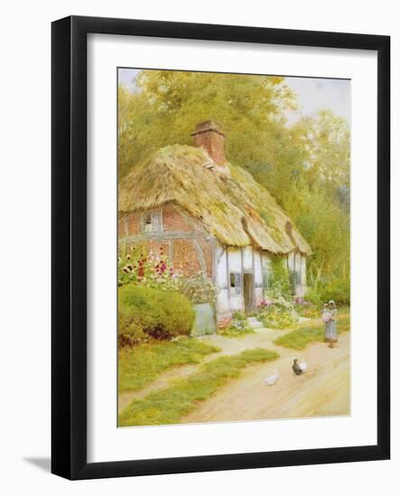 Watching the Ducks-Arthur Claude Strachan-Framed Premium Giclee Print