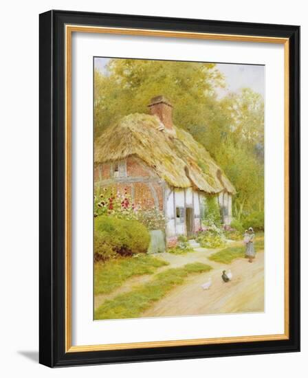 Watching the Ducks-Arthur Claude Strachan-Framed Premium Giclee Print