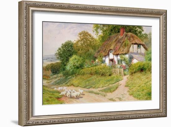 Watching the Sheep-Arthur Claude Strachan-Framed Giclee Print