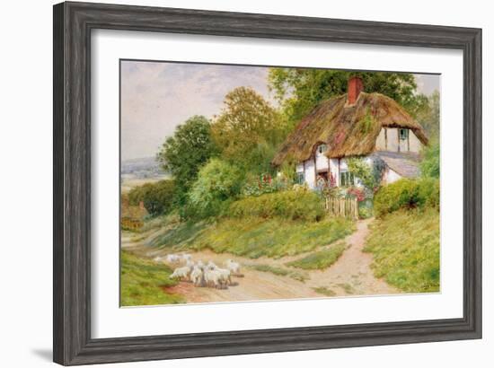 Watching the Sheep-Arthur Claude Strachan-Framed Giclee Print