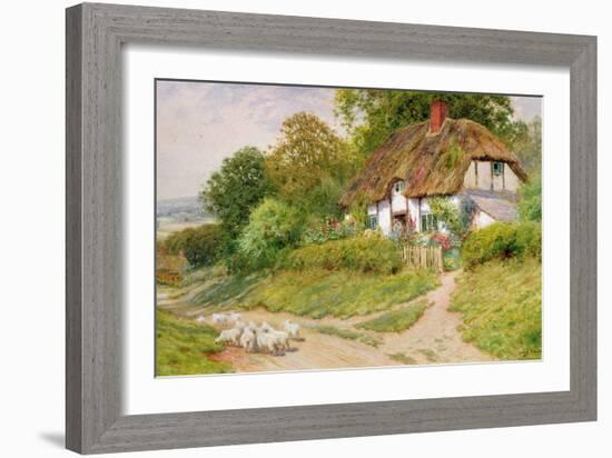 Watching the Sheep-Arthur Claude Strachan-Framed Giclee Print