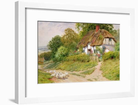 Watching the Sheep-Arthur Claude Strachan-Framed Giclee Print