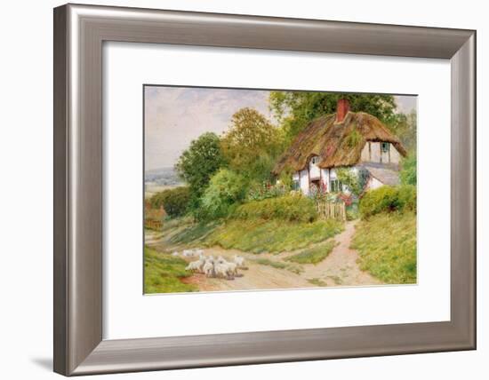 Watching the Sheep-Arthur Claude Strachan-Framed Giclee Print