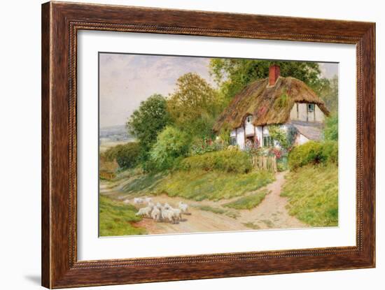 Watching the Sheep-Arthur Claude Strachan-Framed Giclee Print