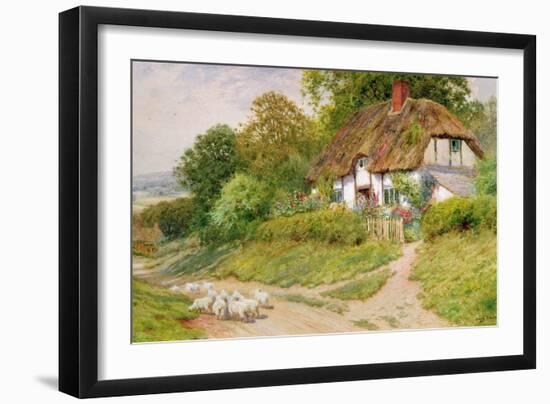 Watching the Sheep-Arthur Claude Strachan-Framed Giclee Print