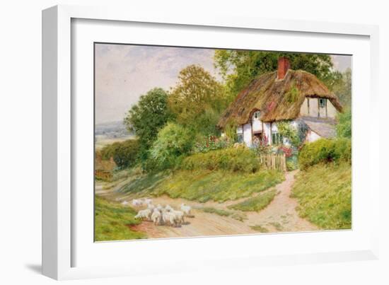 Watching the Sheep-Arthur Claude Strachan-Framed Giclee Print