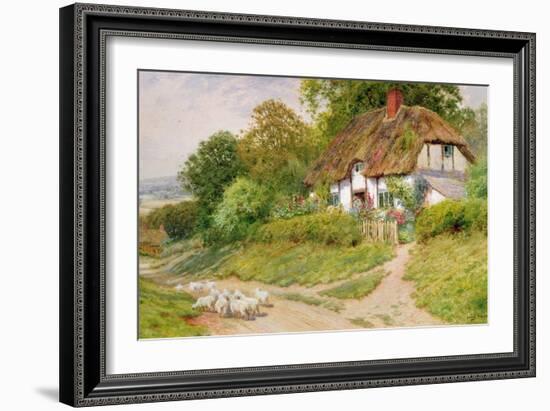 Watching the Sheep-Arthur Claude Strachan-Framed Giclee Print