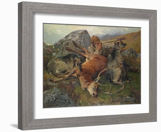 Watching the Stalkers, 1883-John Sargent Noble-Framed Giclee Print