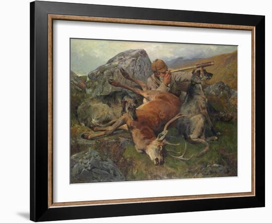 Watching the Stalkers, 1883-John Sargent Noble-Framed Giclee Print