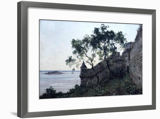 Watchtower, 1880-Emmanuel Lansyer-Framed Giclee Print