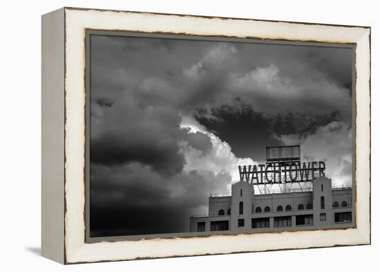 Watchtower Building Brooklyn NY-null-Framed Stretched Canvas