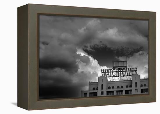 Watchtower Building Brooklyn NY-null-Framed Stretched Canvas