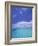 Water and Sky, Bora Bora, Pacific Islands-Mitch Diamond-Framed Photographic Print