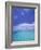 Water and Sky, Bora Bora, Pacific Islands-Mitch Diamond-Framed Photographic Print