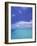 Water and Sky, Bora Bora, Pacific Islands-Mitch Diamond-Framed Photographic Print