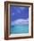 Water and Sky, Bora Bora, Pacific Islands-Mitch Diamond-Framed Photographic Print