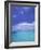 Water and Sky, Bora Bora, Pacific Islands-Mitch Diamond-Framed Photographic Print