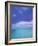 Water and Sky, Bora Bora, Pacific Islands-Mitch Diamond-Framed Photographic Print