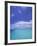 Water and Sky, Bora Bora, Pacific Islands-Mitch Diamond-Framed Photographic Print