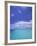 Water and Sky, Bora Bora, Pacific Islands-Mitch Diamond-Framed Photographic Print